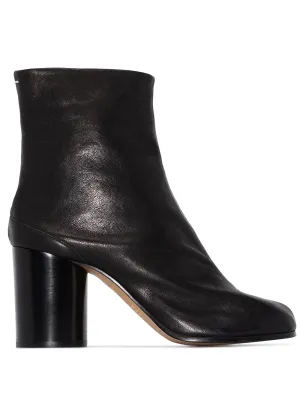 Maison Margiela Tabi 80mm leather ankle boots