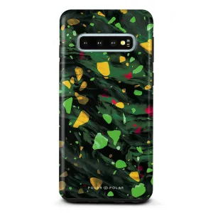 Malachite Terrazzo Gem Custom - Samsung Galaxy S10 Case