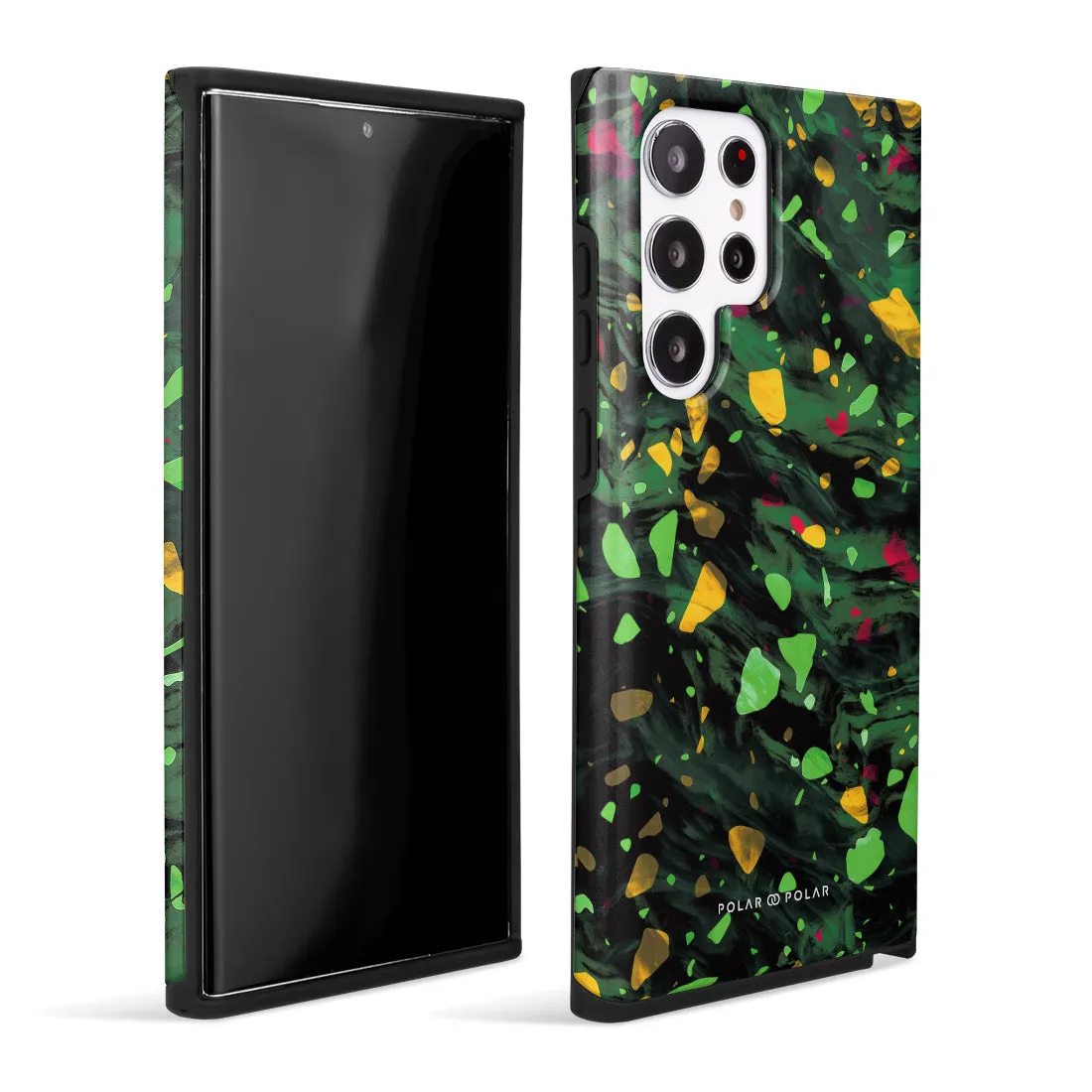 Malachite Terrazzo Gem Custom - Samsung Galaxy S22 Ultra 5G Case