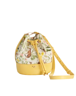 Meadow Creatures Marshmellow Yellow Bucket Bag