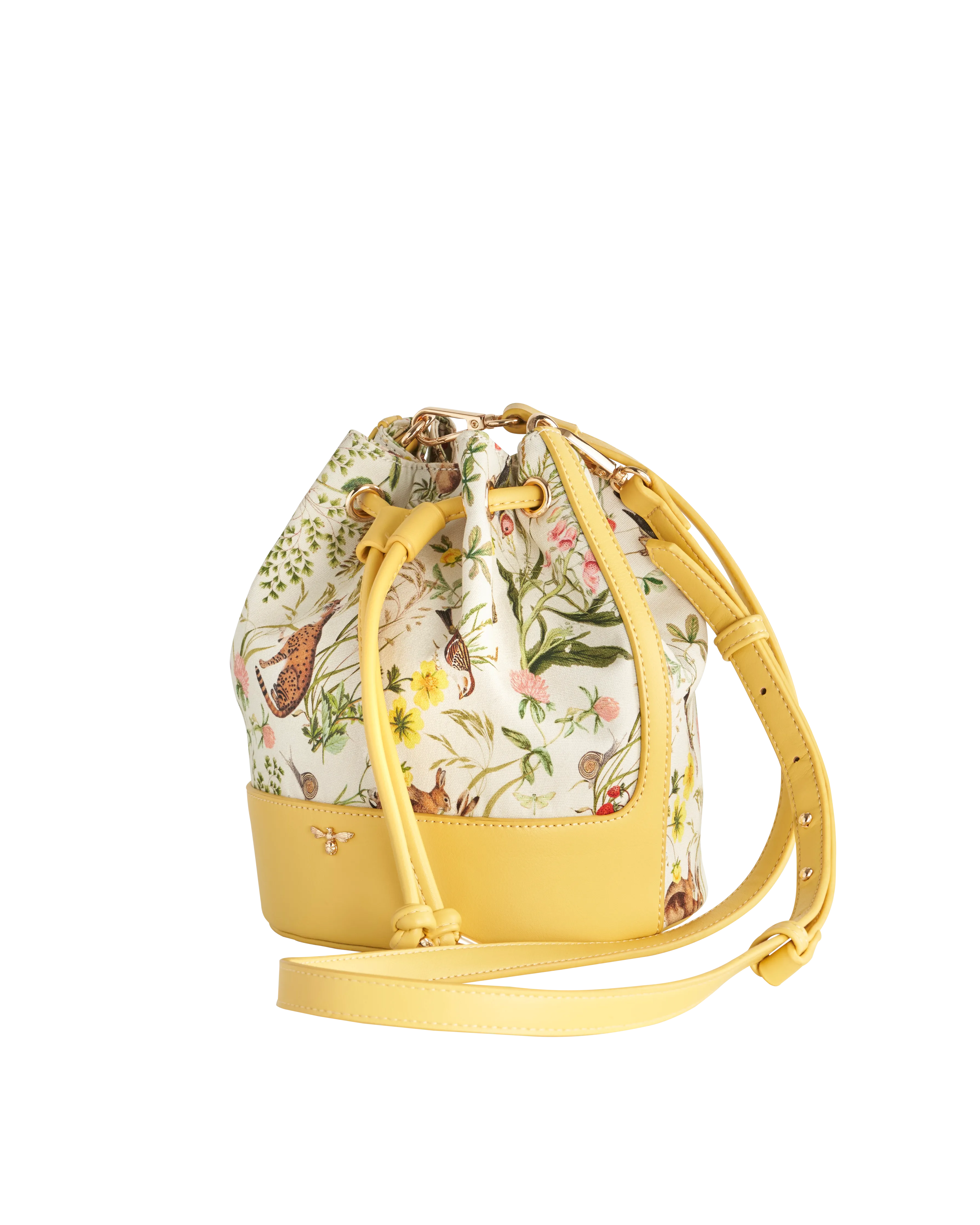 Meadow Creatures Marshmellow Yellow Bucket Bag