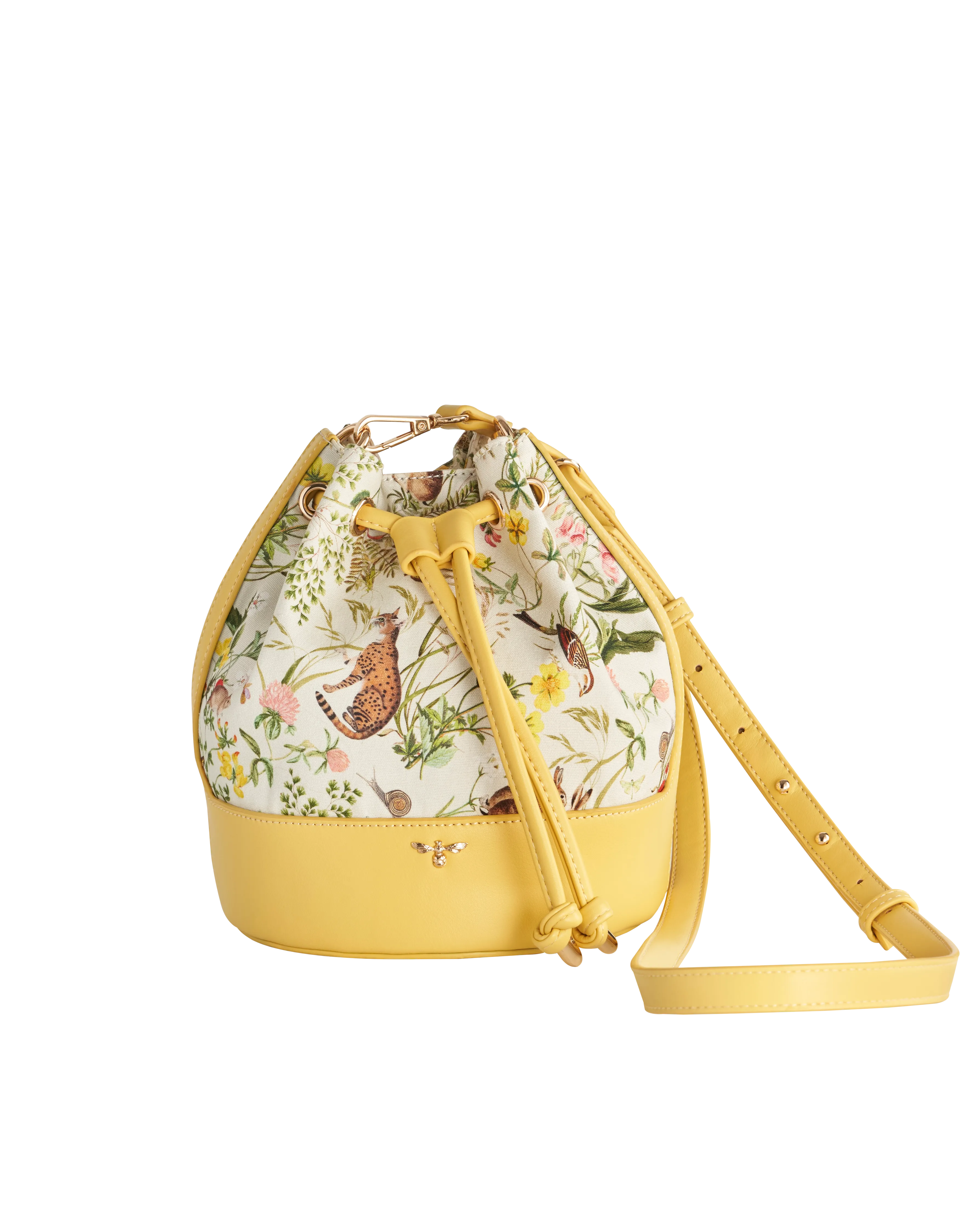 Meadow Creatures Marshmellow Yellow Bucket Bag