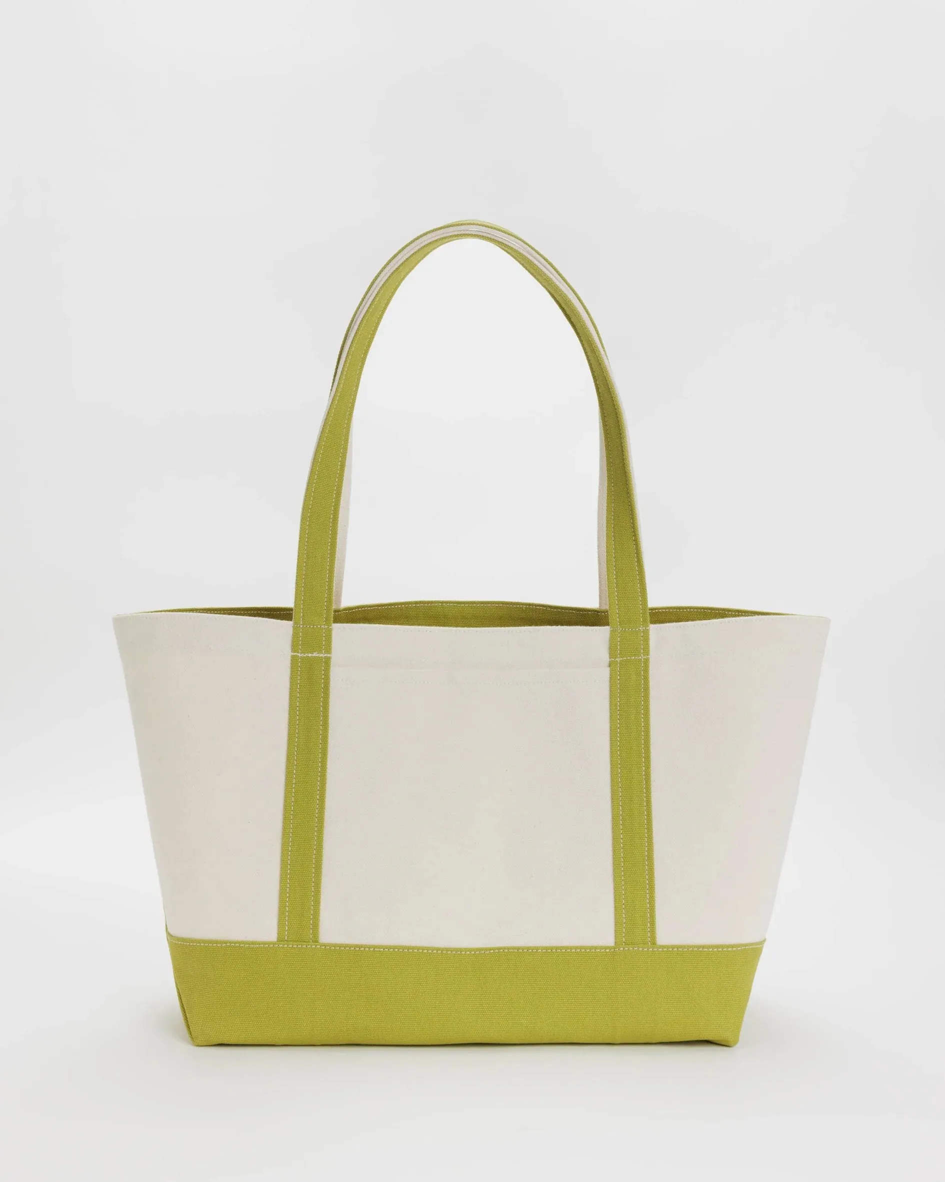 Medium Heavyweight Canvas Tote - Lemongrass