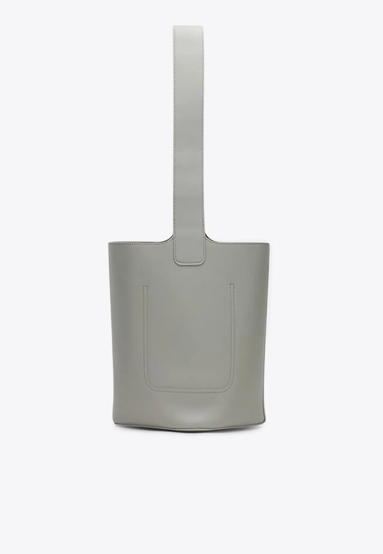 Medium Pebble Leather Bucket Bag