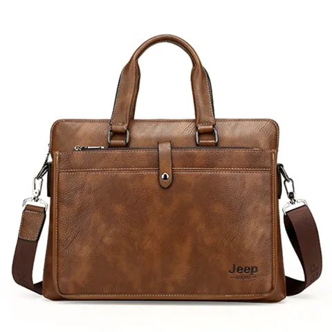 Men Briefcase for 14" Laptop