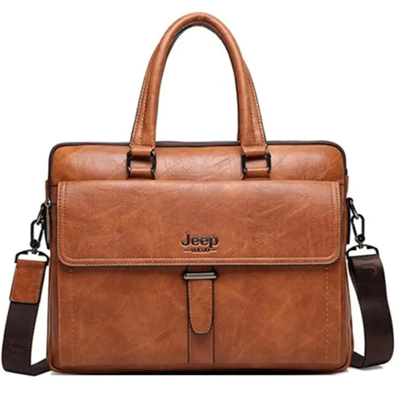 Men Briefcase for 14" Laptop