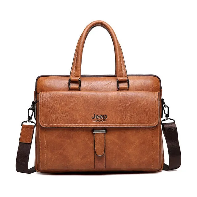 Men Briefcase for 14" Laptop