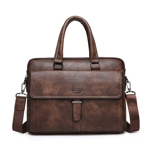 Men Briefcase for 14" Laptop