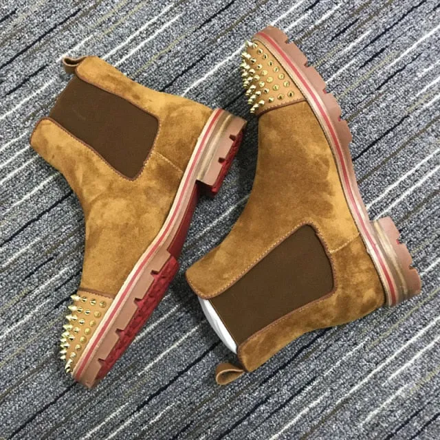 Men Winter Chelsea Boots
