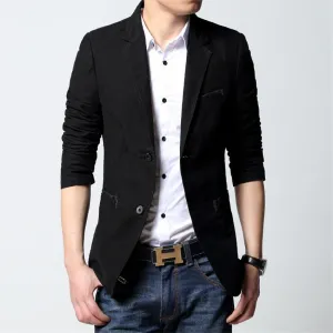 Men's Splice Summer Blazer Up to 6XL