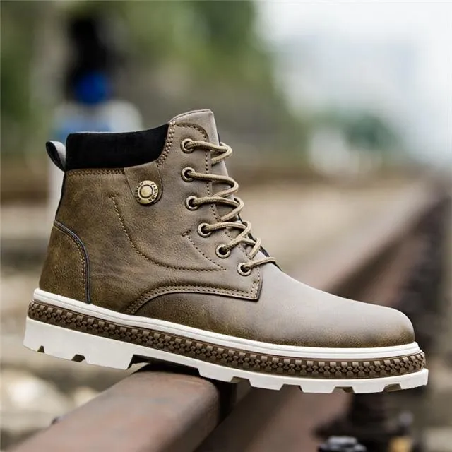 Military Style Anti-skid Men's Footwear