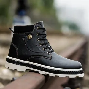 Military Style Anti-skid Men's Footwear