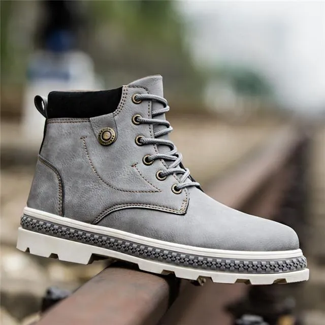Military Style Anti-skid Men's Footwear