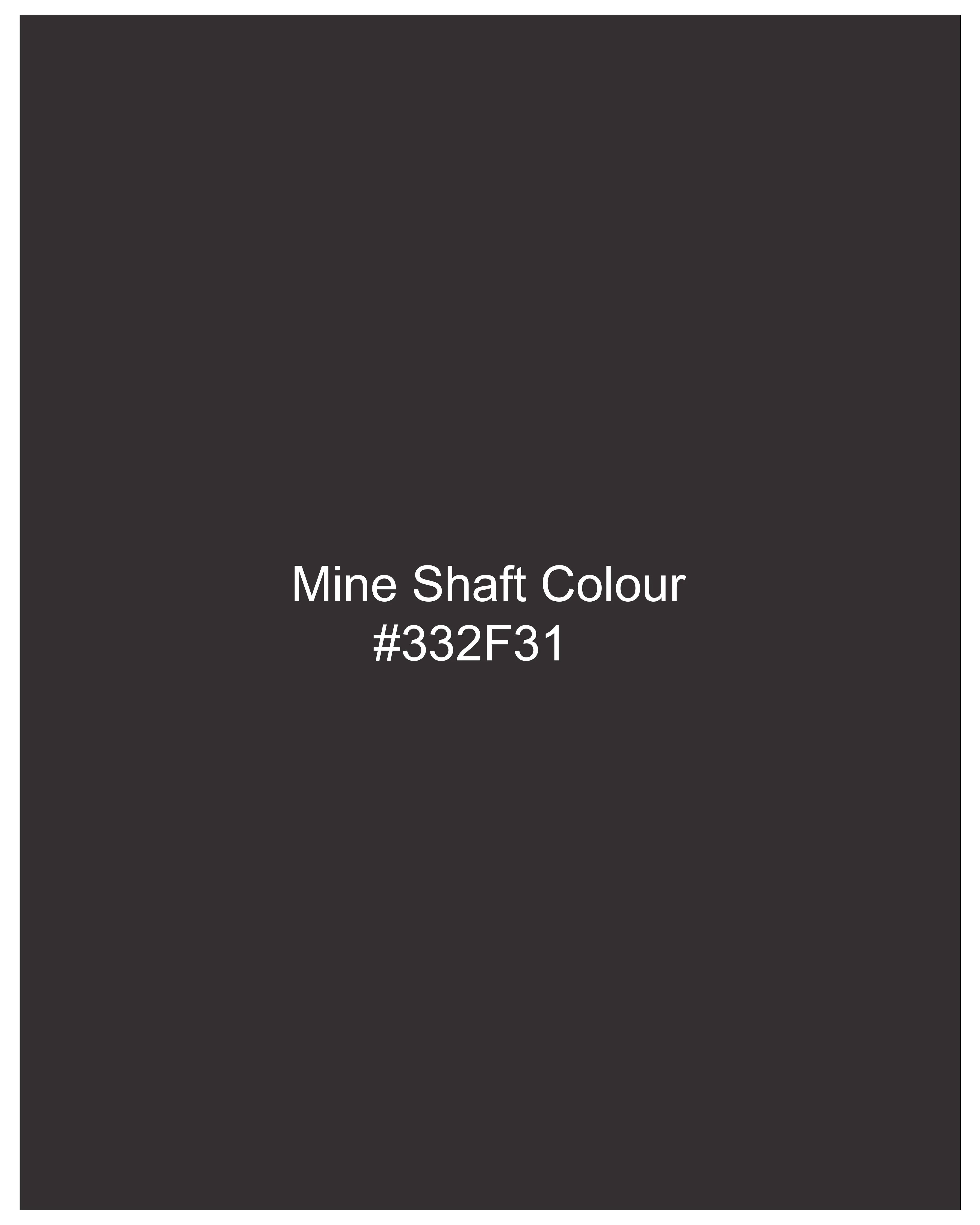 Mine Shaft Gray Wool Rich Designer Blazer