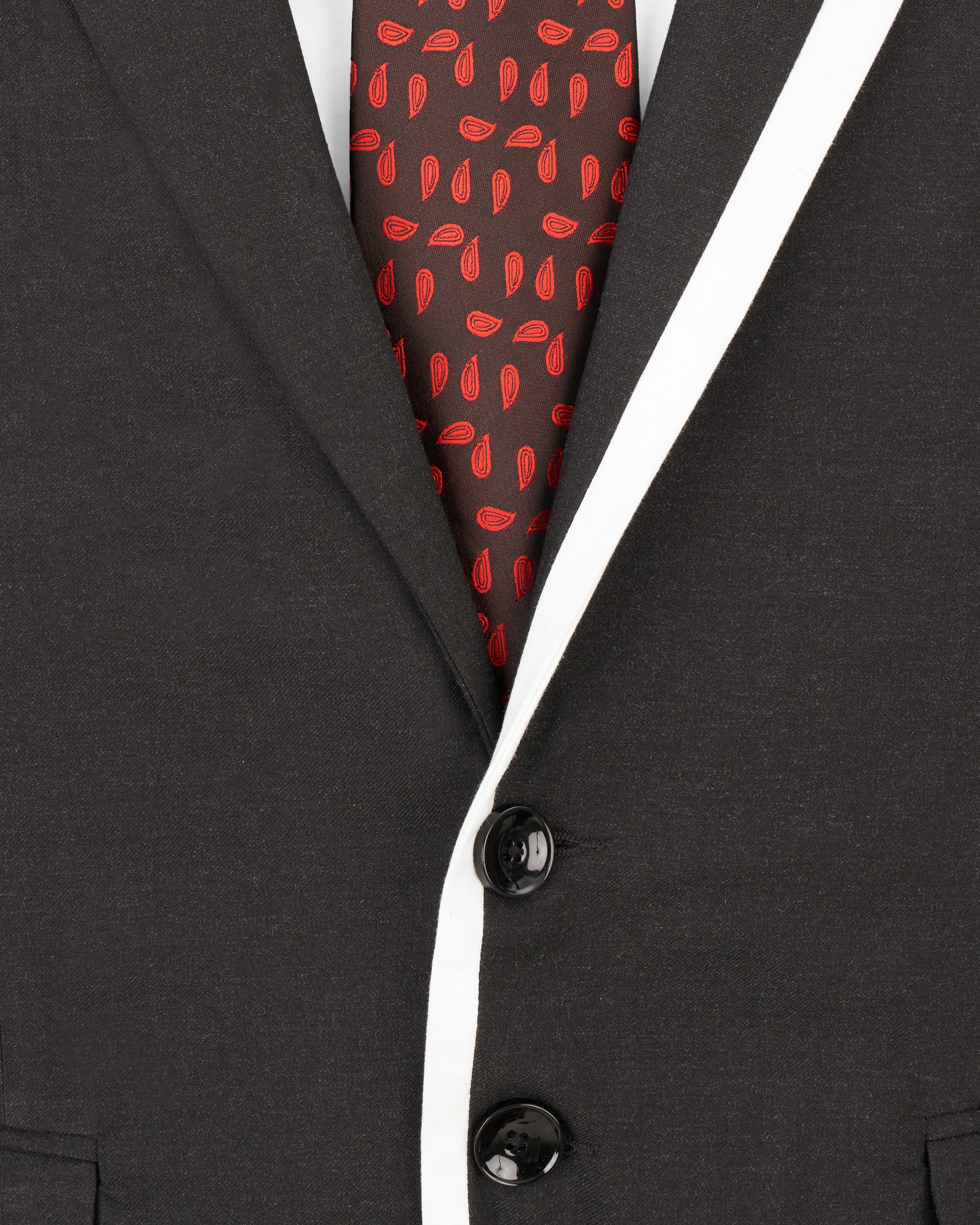 Mine Shaft Gray Wool Rich Designer Blazer