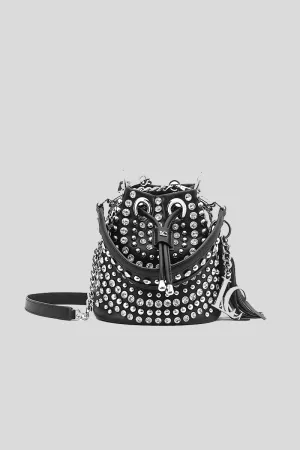 Mirror Bucket Med. Synthtetic - Black Crystal