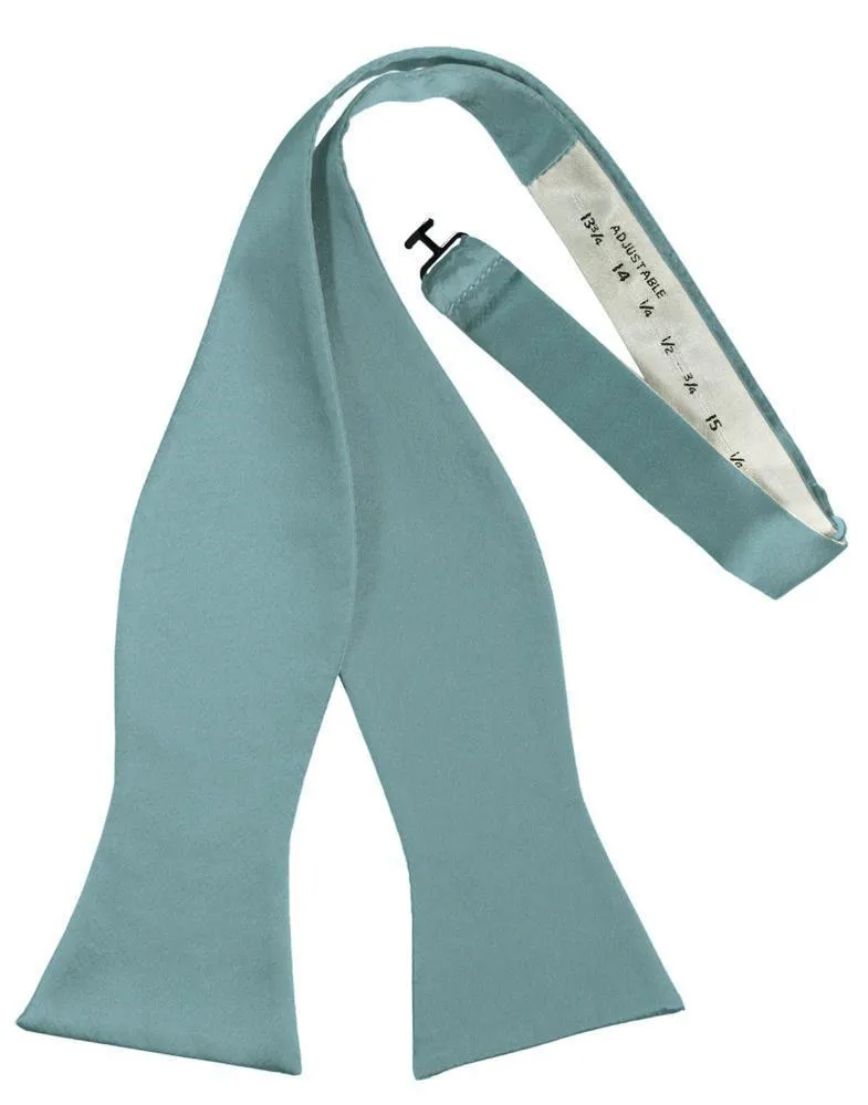 Mist Luxury Satin Bow Tie