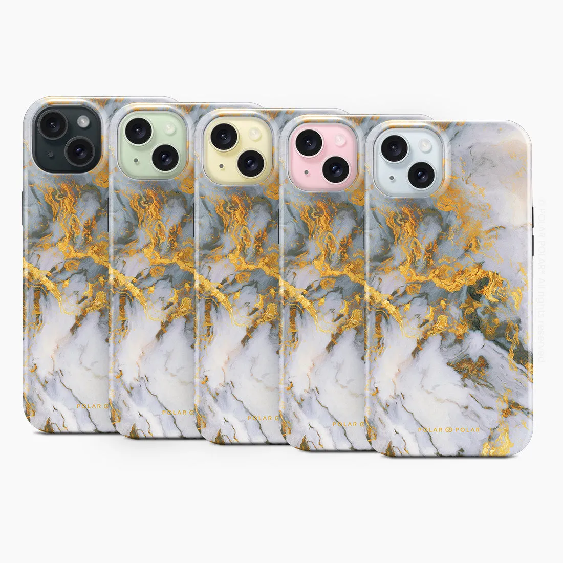 Mist Marble - iPhone 15 Case