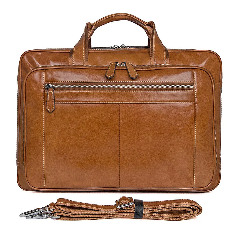 Modern Briefcase Leather Laptop Bags For Men, Best Briefcases For Men
