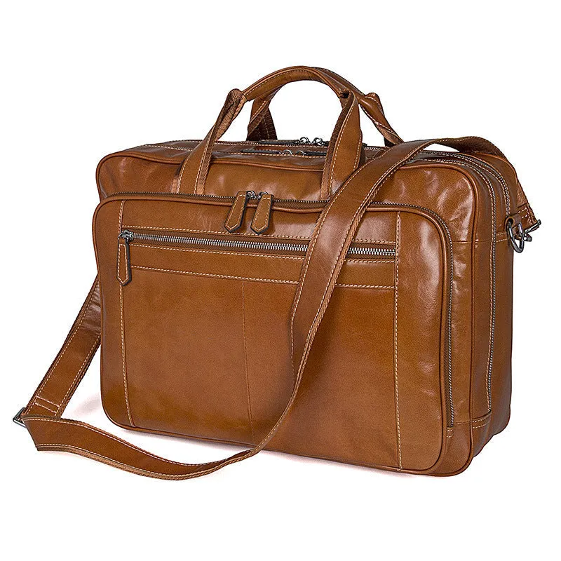 Modern Briefcase Leather Laptop Bags For Men, Best Briefcases For Men