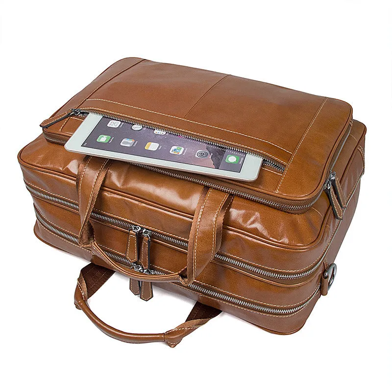 Modern Briefcase Leather Laptop Bags For Men, Best Briefcases For Men