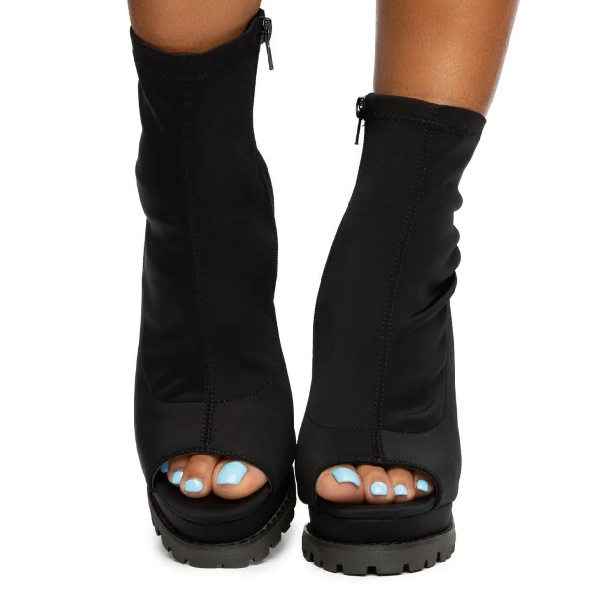 Monclair-21 High Heel Booties