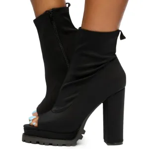Monclair-21 High Heel Booties