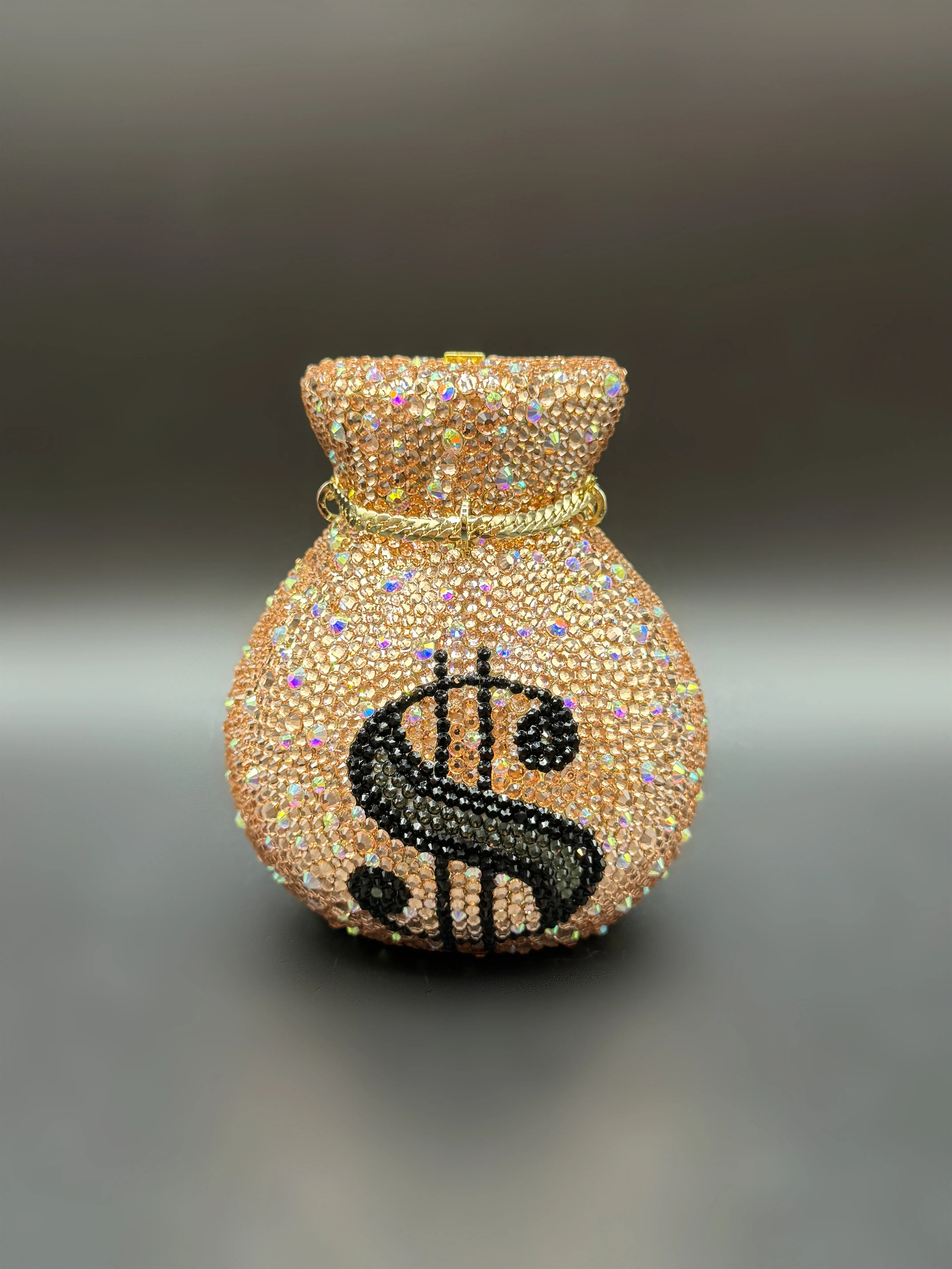 Money Bags Rose Gold