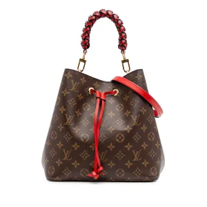 Monogram Braided Neonoe MM