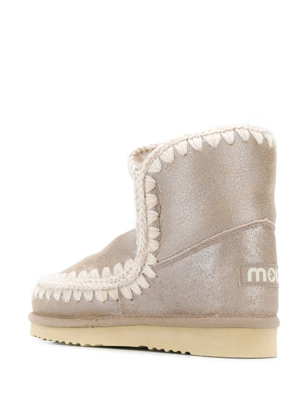 Mou Eskimo 18 Boot in Stone Metallic