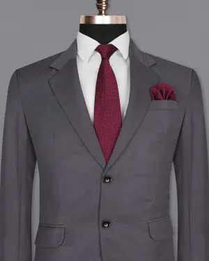 Mulled Grey Wool Rich Blazer