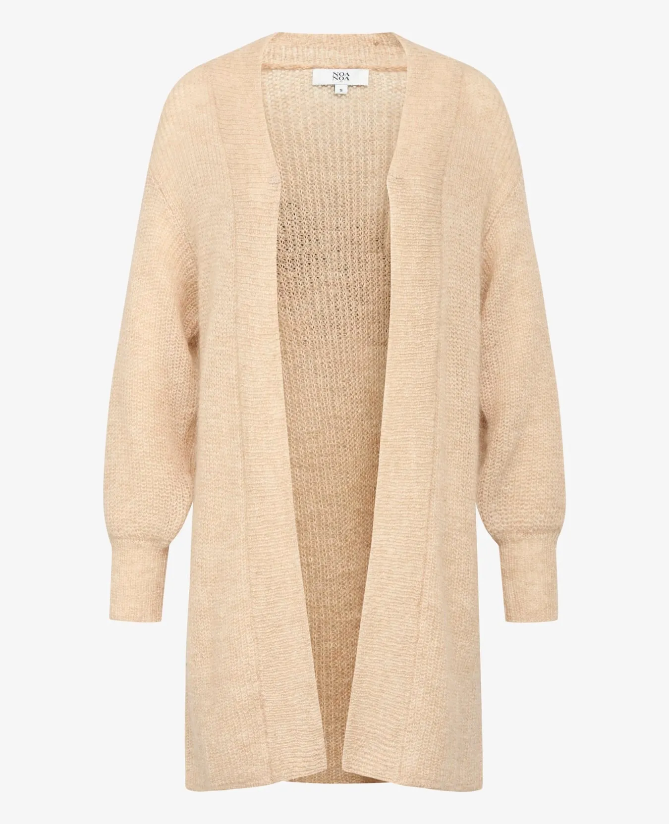 MYRANN LONG MOHAIR MIX CARDIGAN