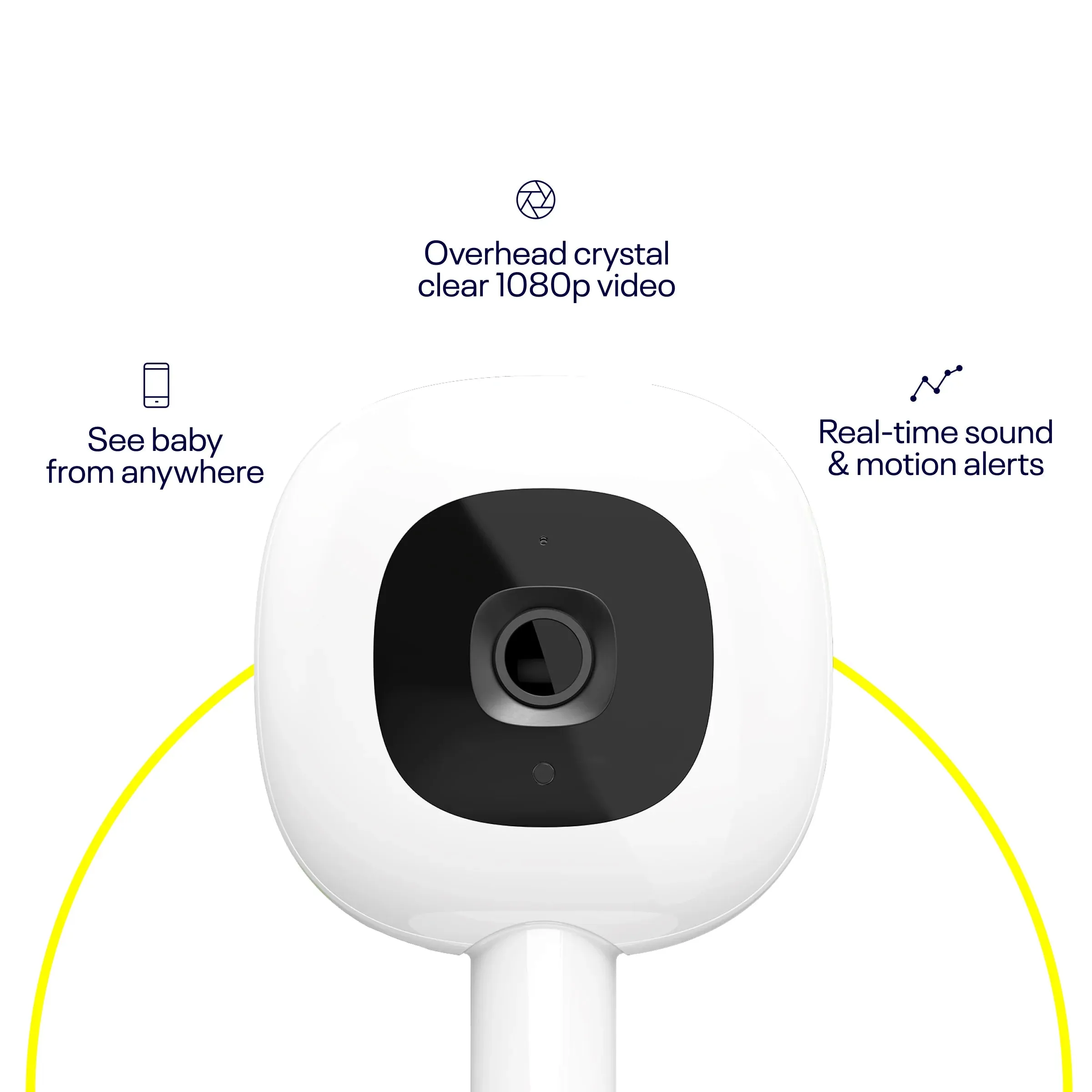 Nanit Pro Smart Monitor with Floor Stand V2