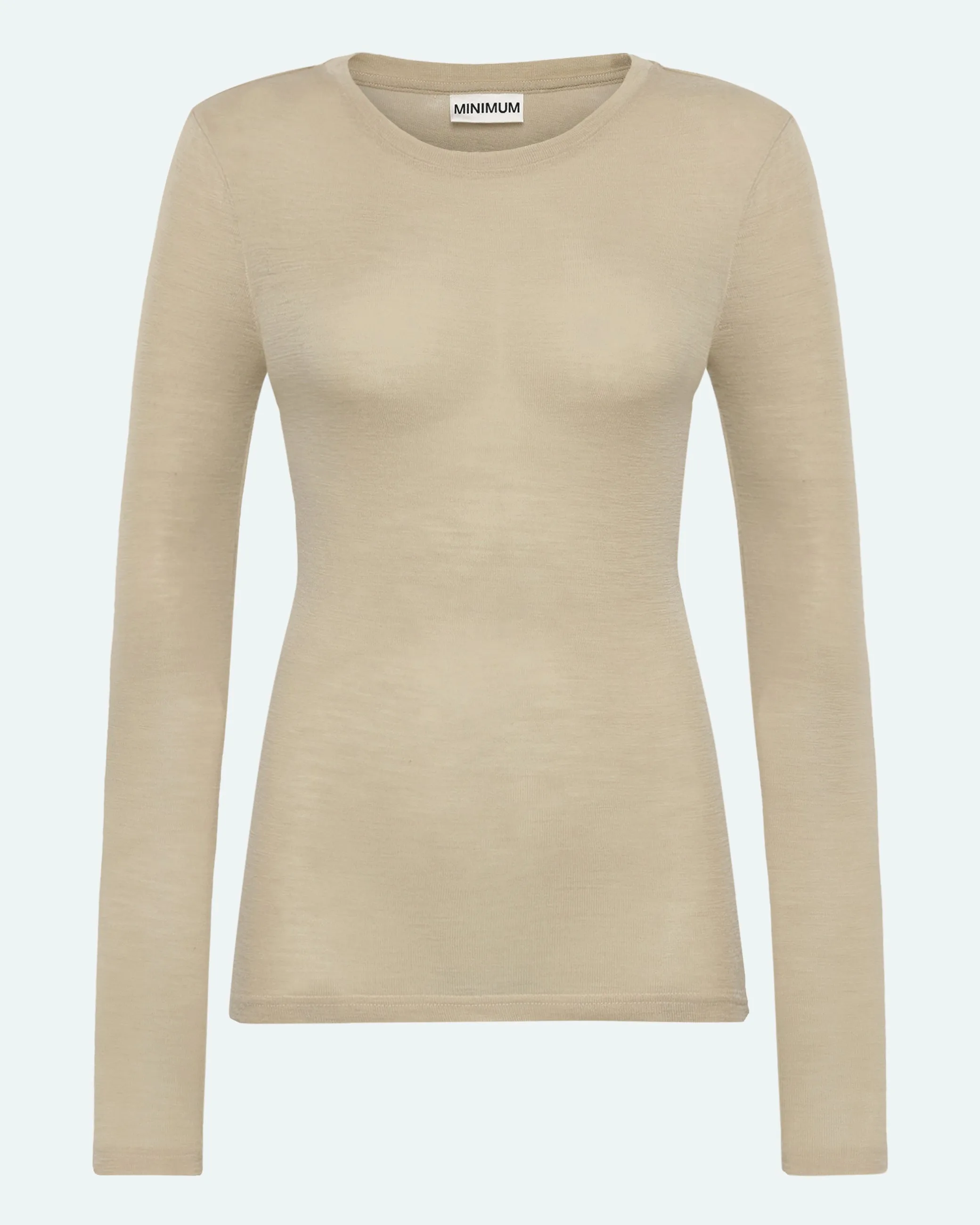 Natashas long sleeved t-shirt 3736 - Eucalyptus