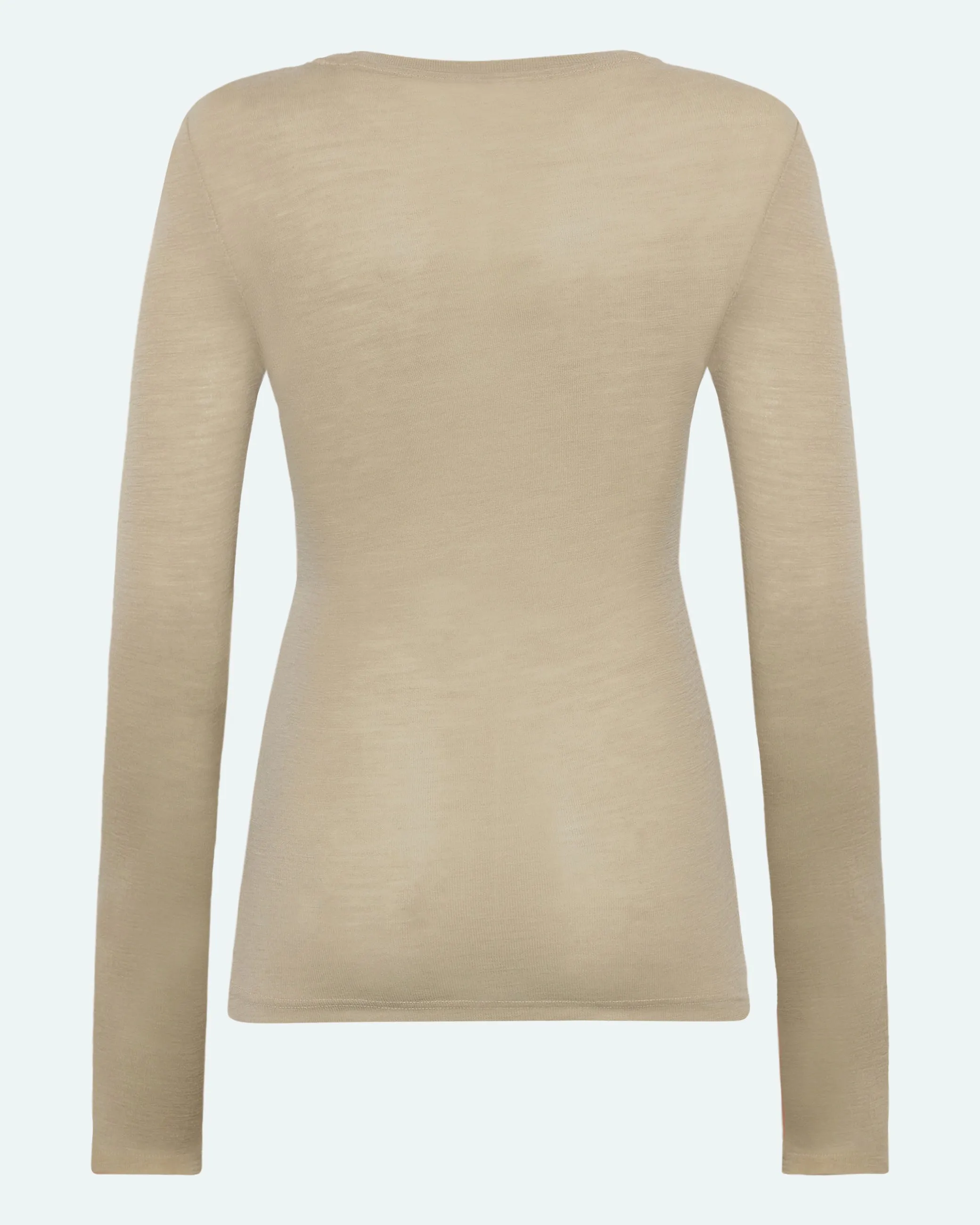 Natashas long sleeved t-shirt 3736 - Eucalyptus