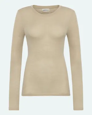 Natashas long sleeved t-shirt 3736 - Eucalyptus