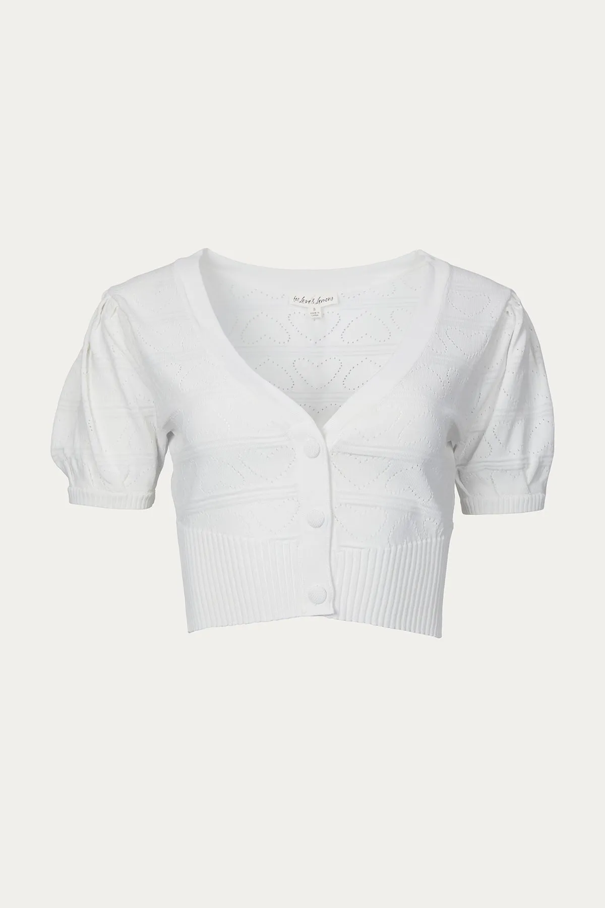 NEVE CROP CARDIGAN