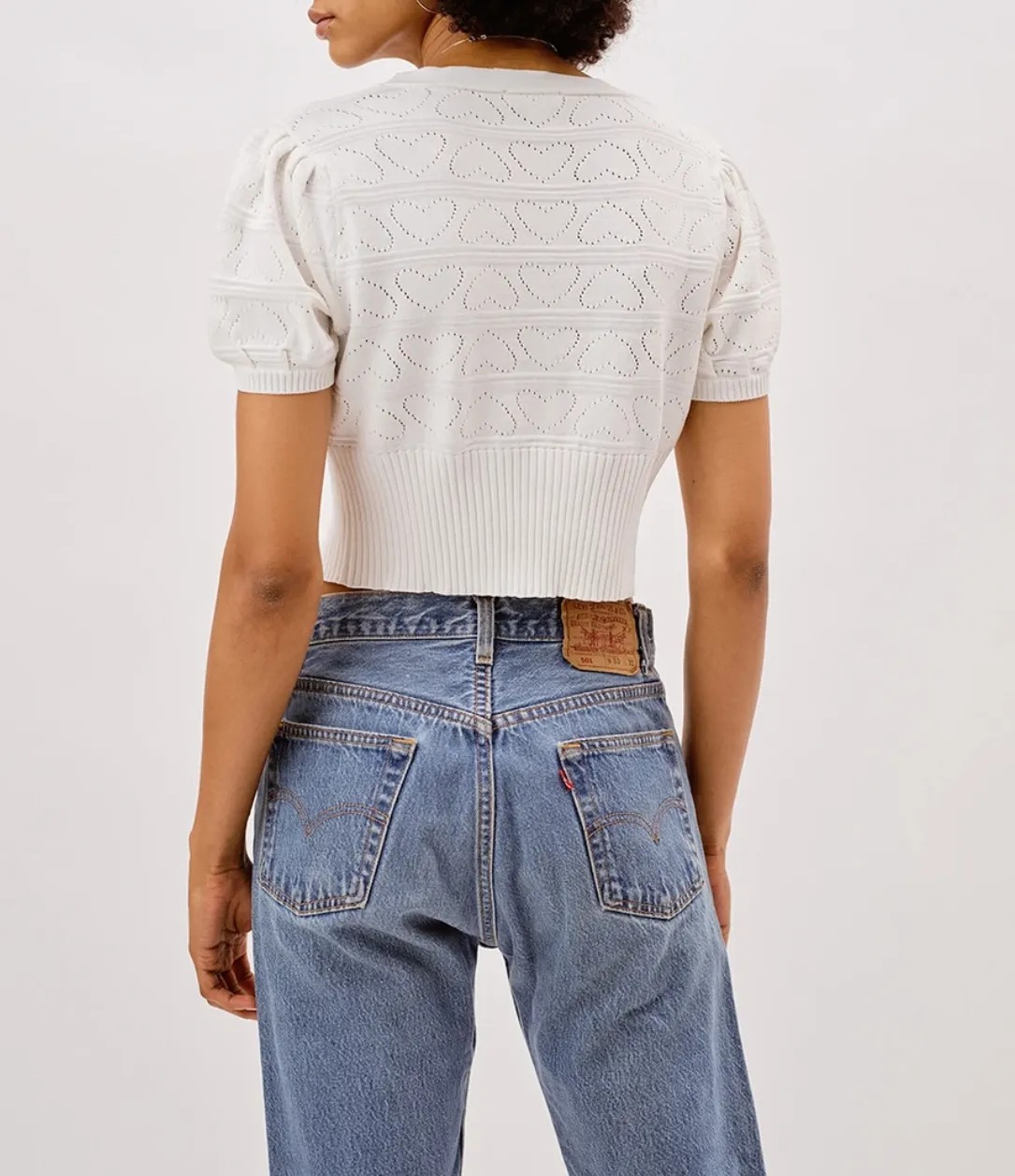 NEVE CROP CARDIGAN