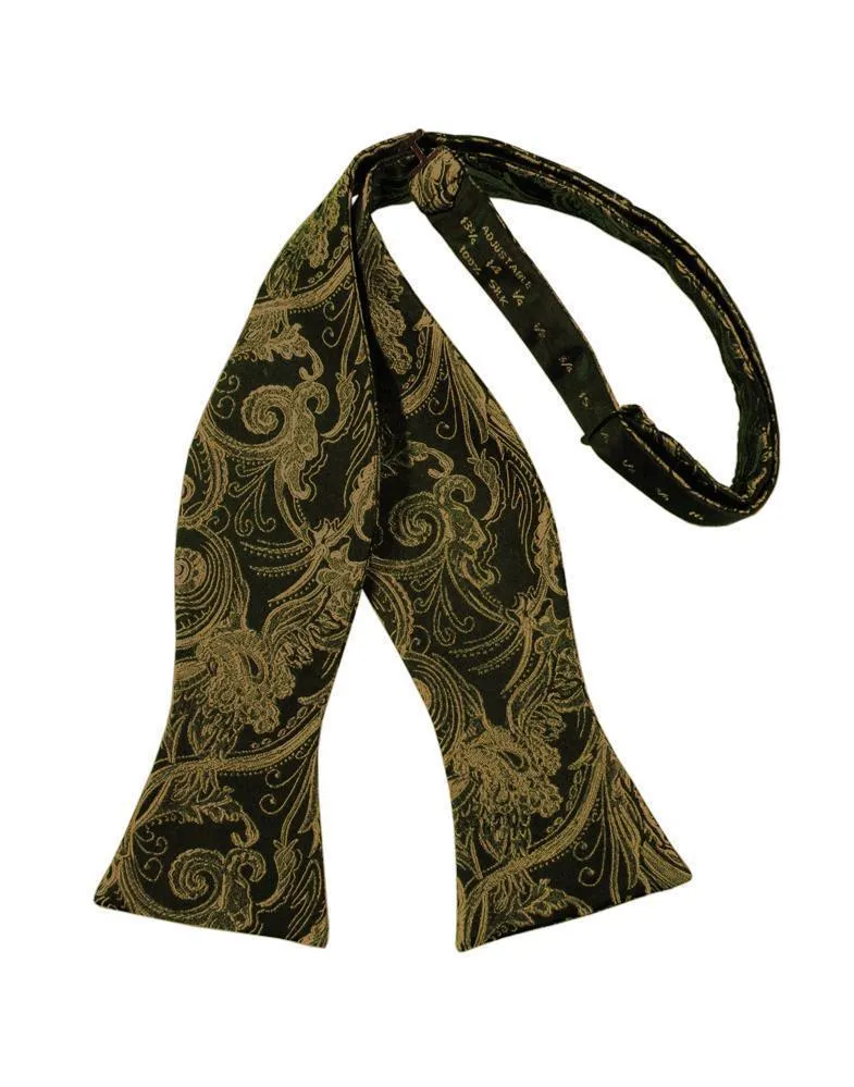 New Gold Tapestry Bow Tie