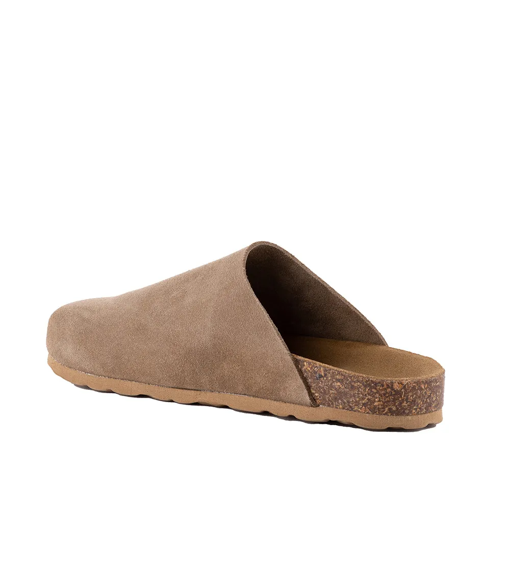 New Routine Suede Slip On Clog