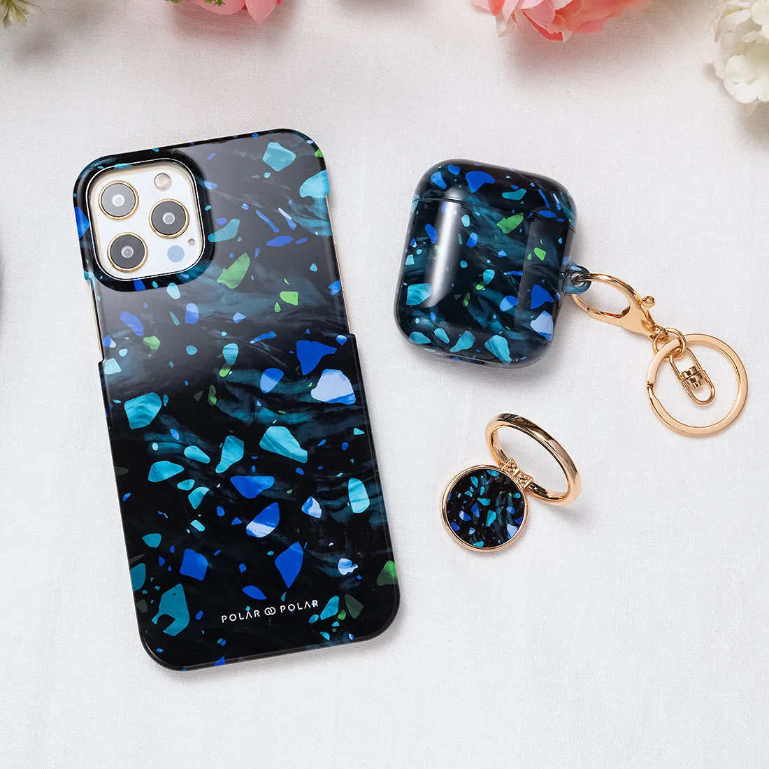 Ocean Terrazzo Gem Custom - iPhone 13 Pro Max Case