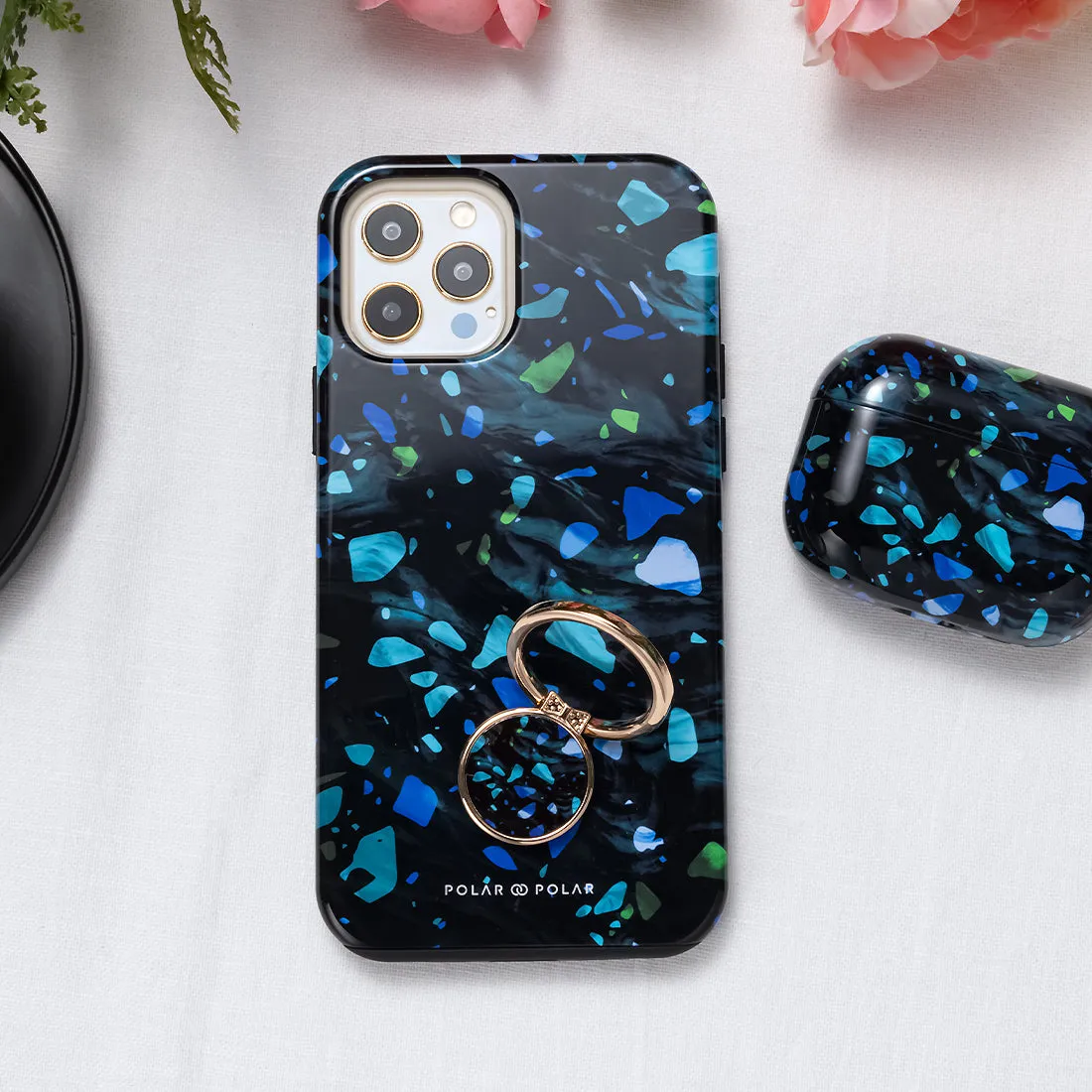 Ocean Terrazzo Gem Custom - iPhone 13 Pro Max Case