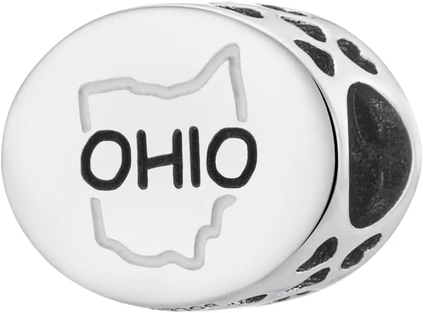 Ohio State Bead Charm