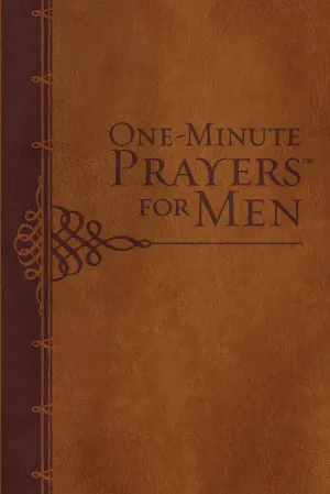 One Minute Prayers  for Men- Milano Softone, Book