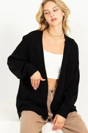 Open Front Cardigan Sweater