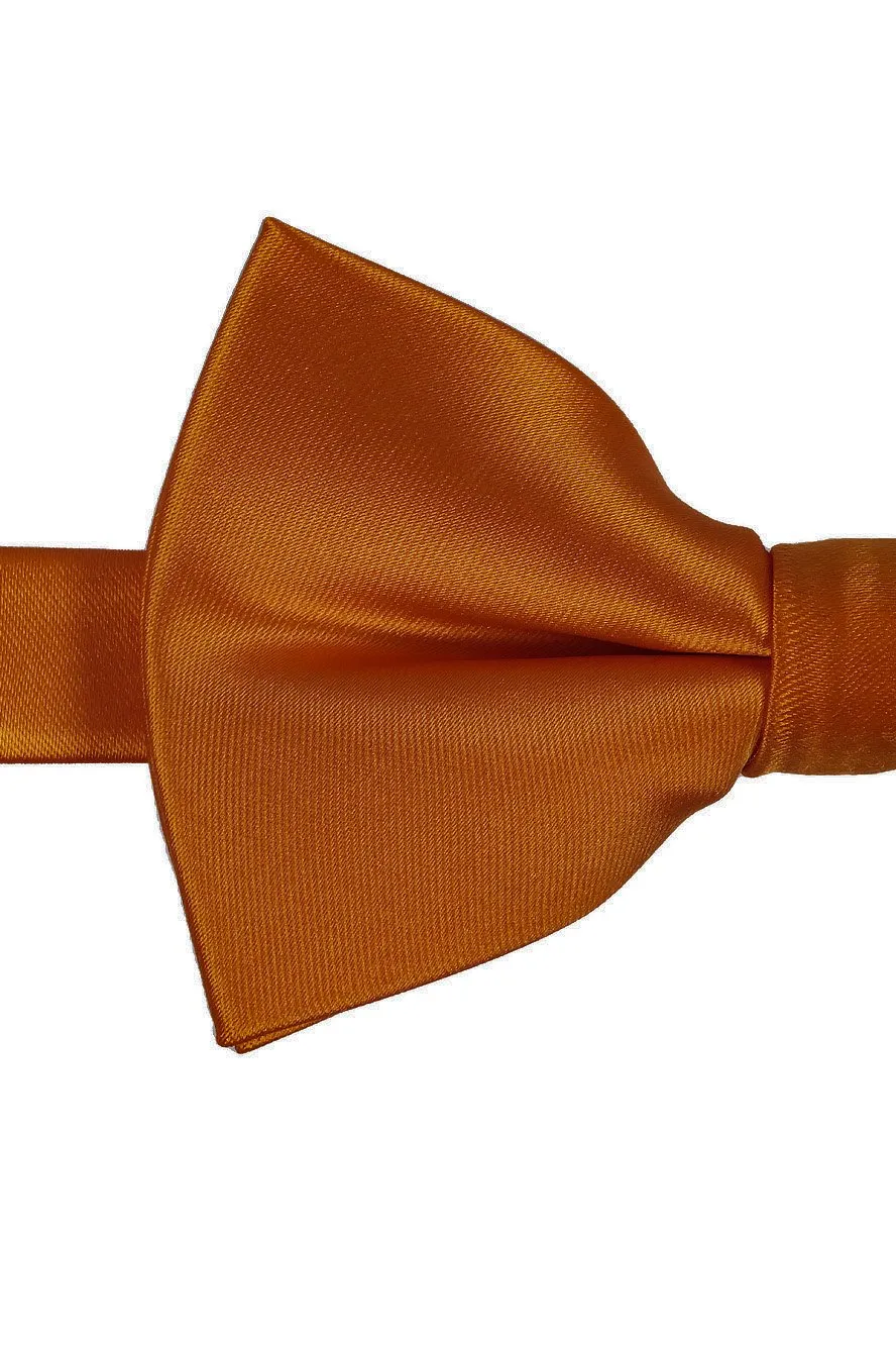 Orange Eternity Bow Tie