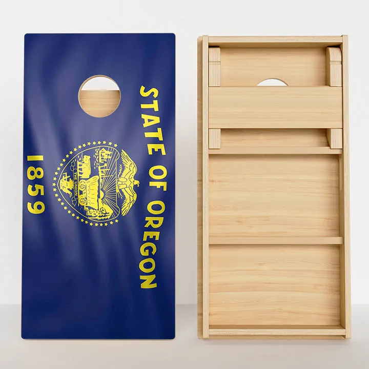 Oregon Flag Professional Cornhole Boards