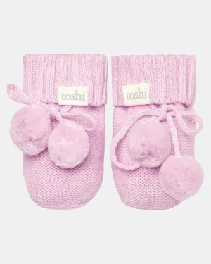 Organic Booties Marley - Lavender