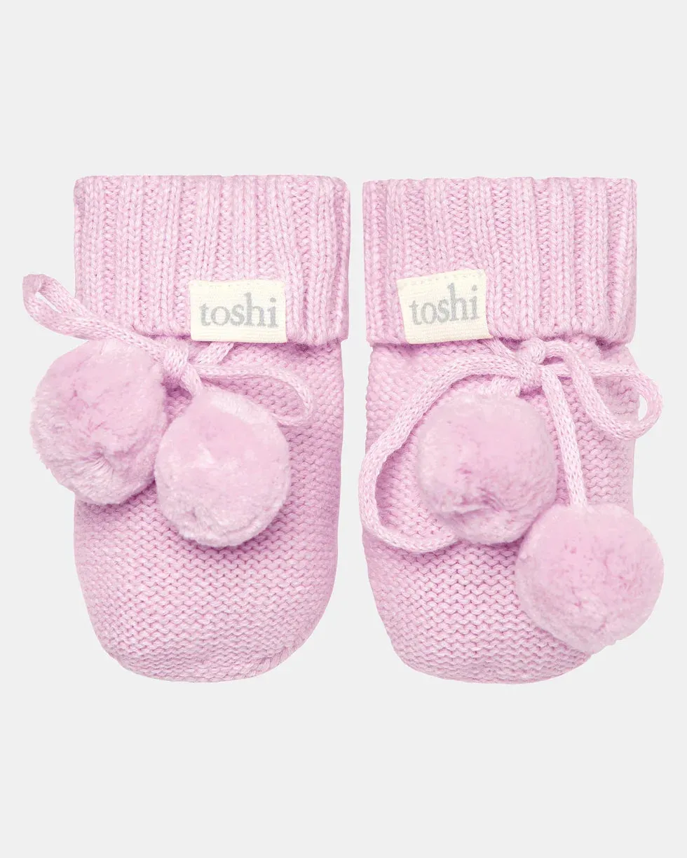 Organic Booties Marley - Lavender