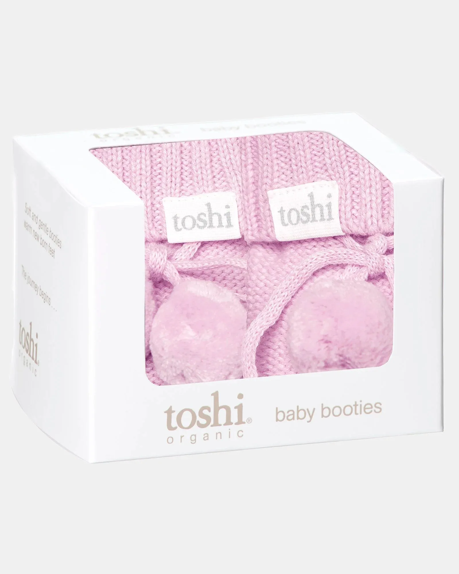 Organic Booties Marley - Lavender